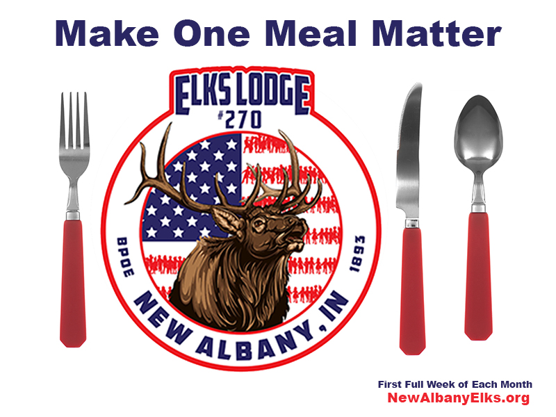 Make One Meal Matter at the Elks Lodge 270